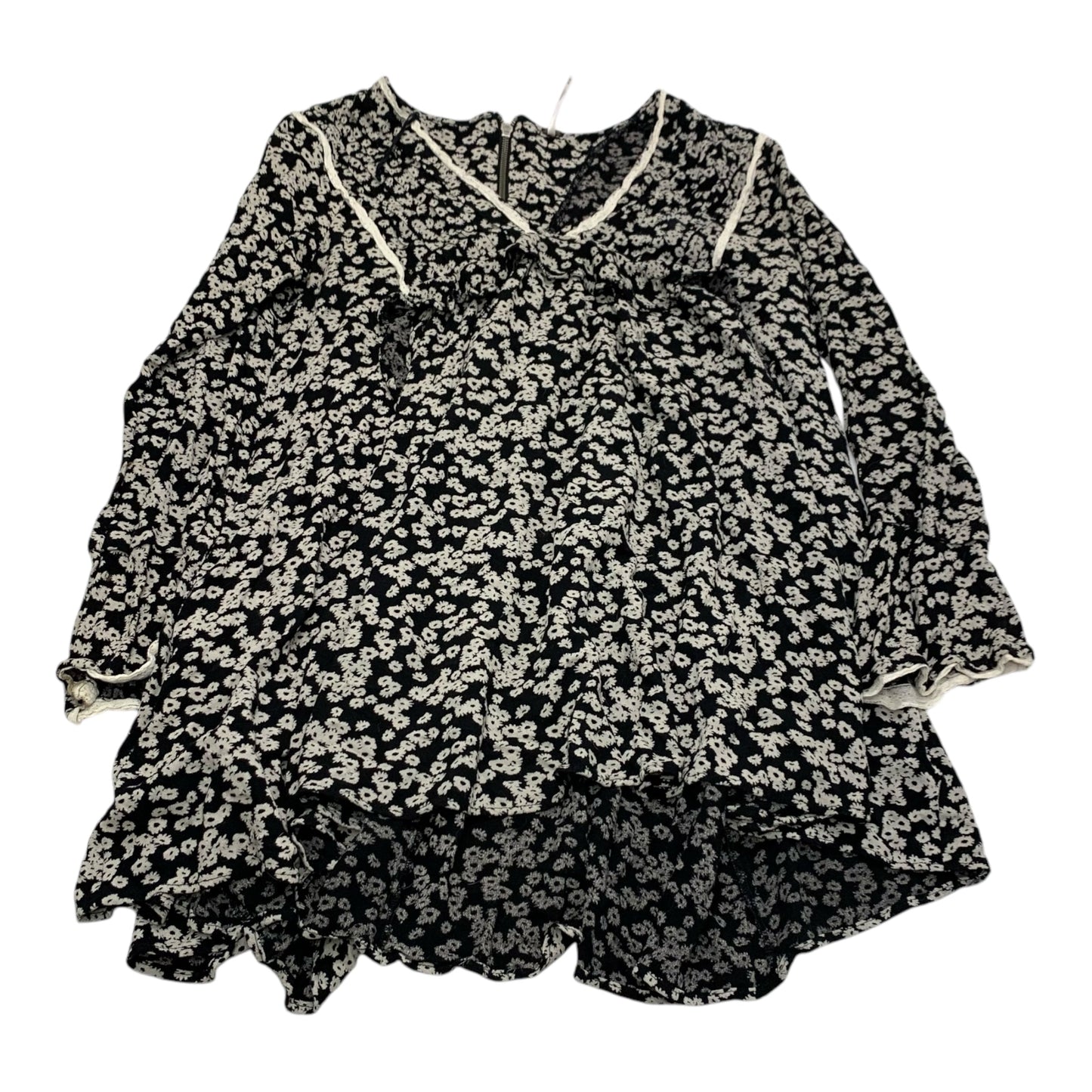 Dress Casual Short By Free People In Black & Grey, Size: M