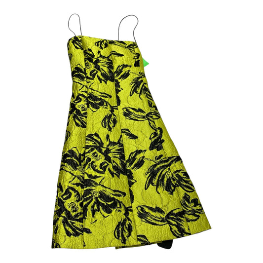 Dress Designer By Alice + Olivia In Yellow, Size: S