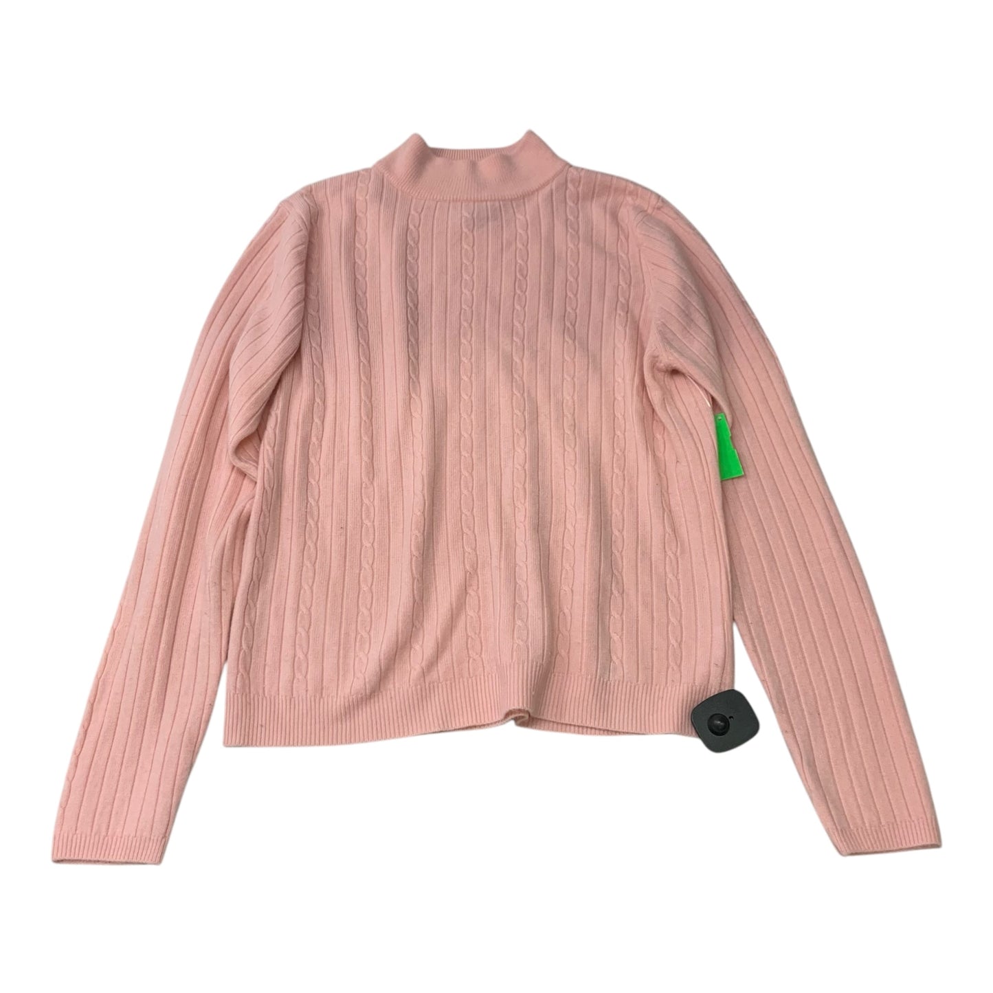 Sweater By Croft And Barrow In Pink, Size: Xl