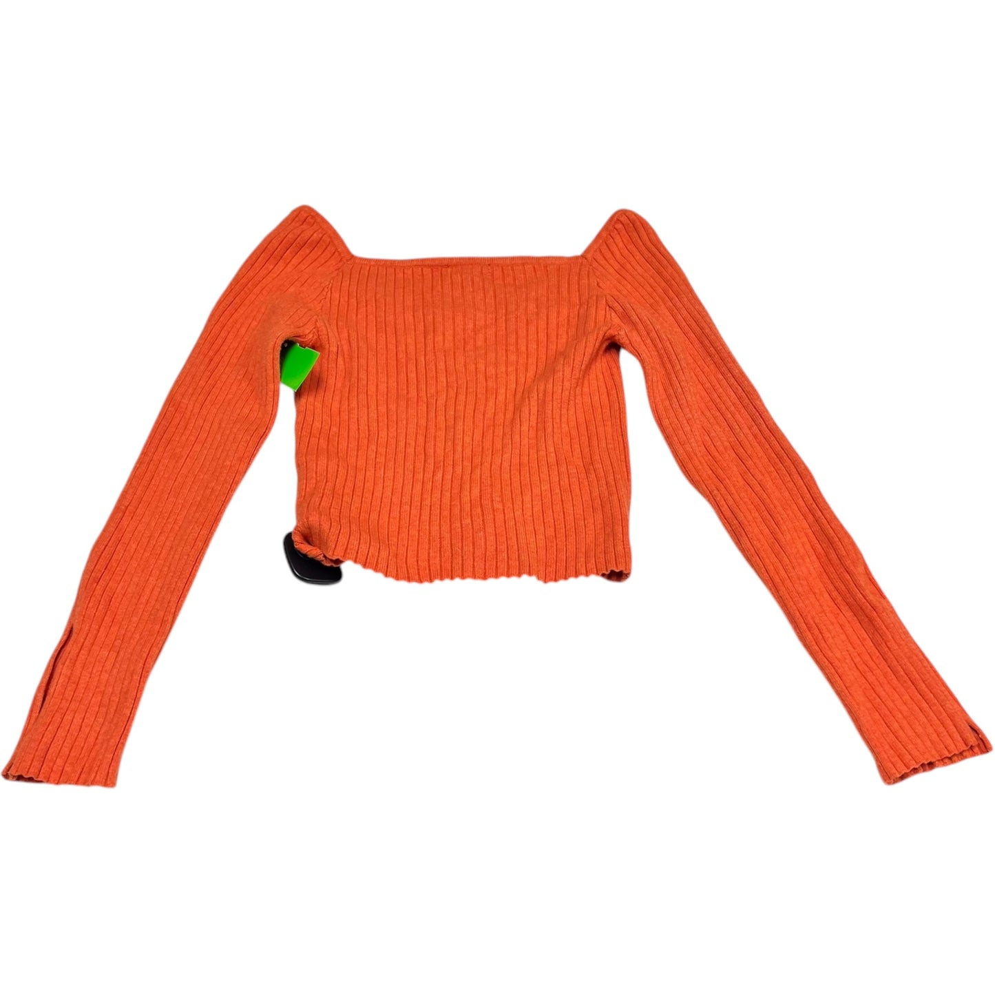 Top Long Sleeve By Wild Fable In Orange, Size: Xs