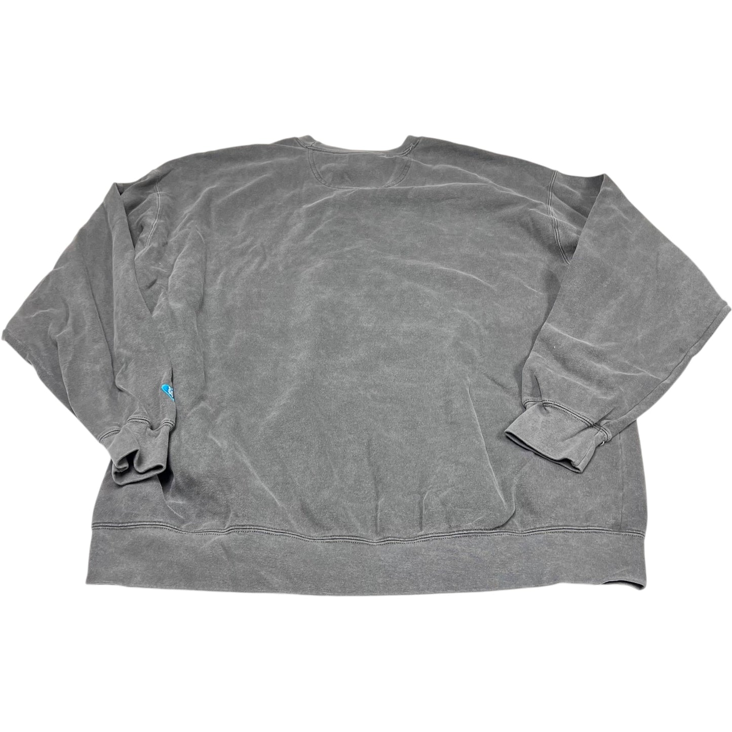 Sweatshirt Crewneck By Comfort Colors In Grey, Size: 2x