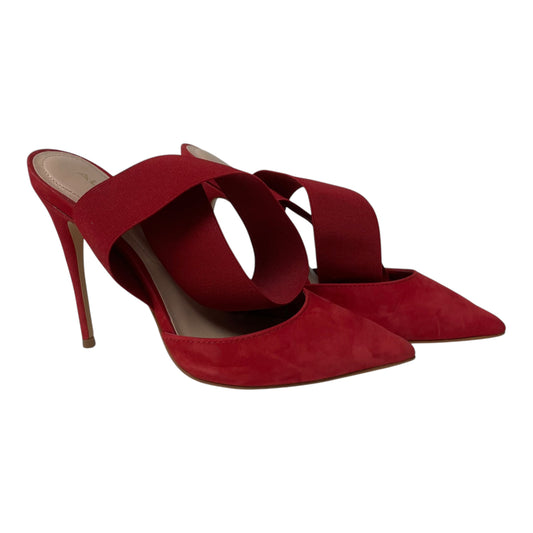 Shoes Heels Stiletto By Aldo In Red, Size: 6