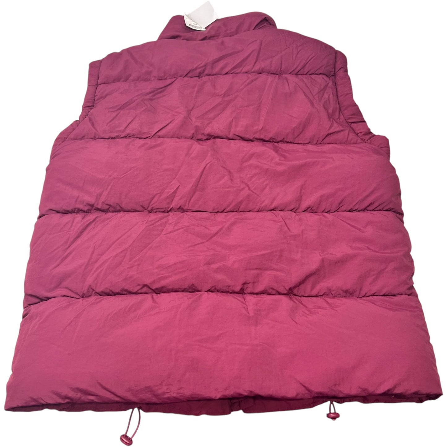 Vest Puffer & Quilted By Cotton On In Maroon, Size: Xs