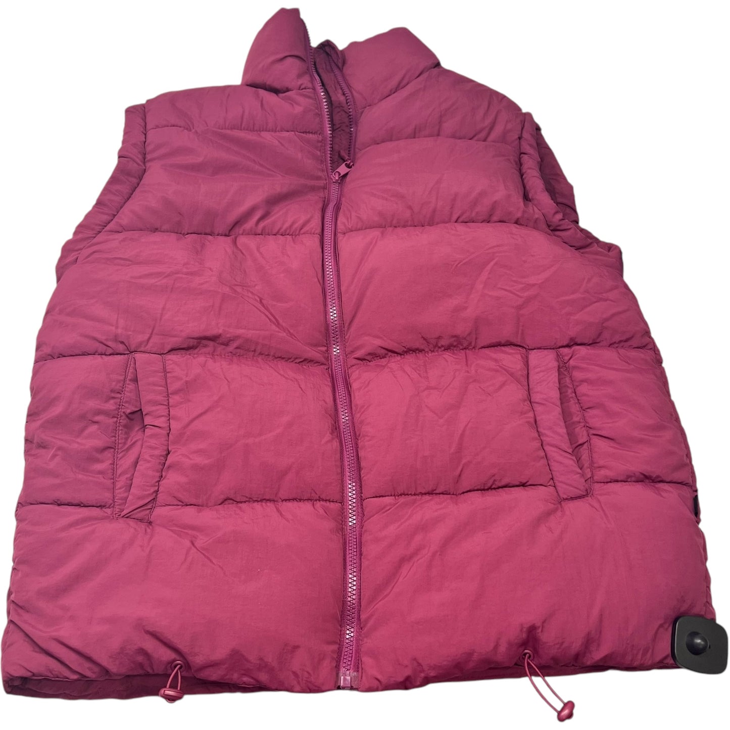 Vest Puffer & Quilted By Cotton On In Maroon, Size: Xs