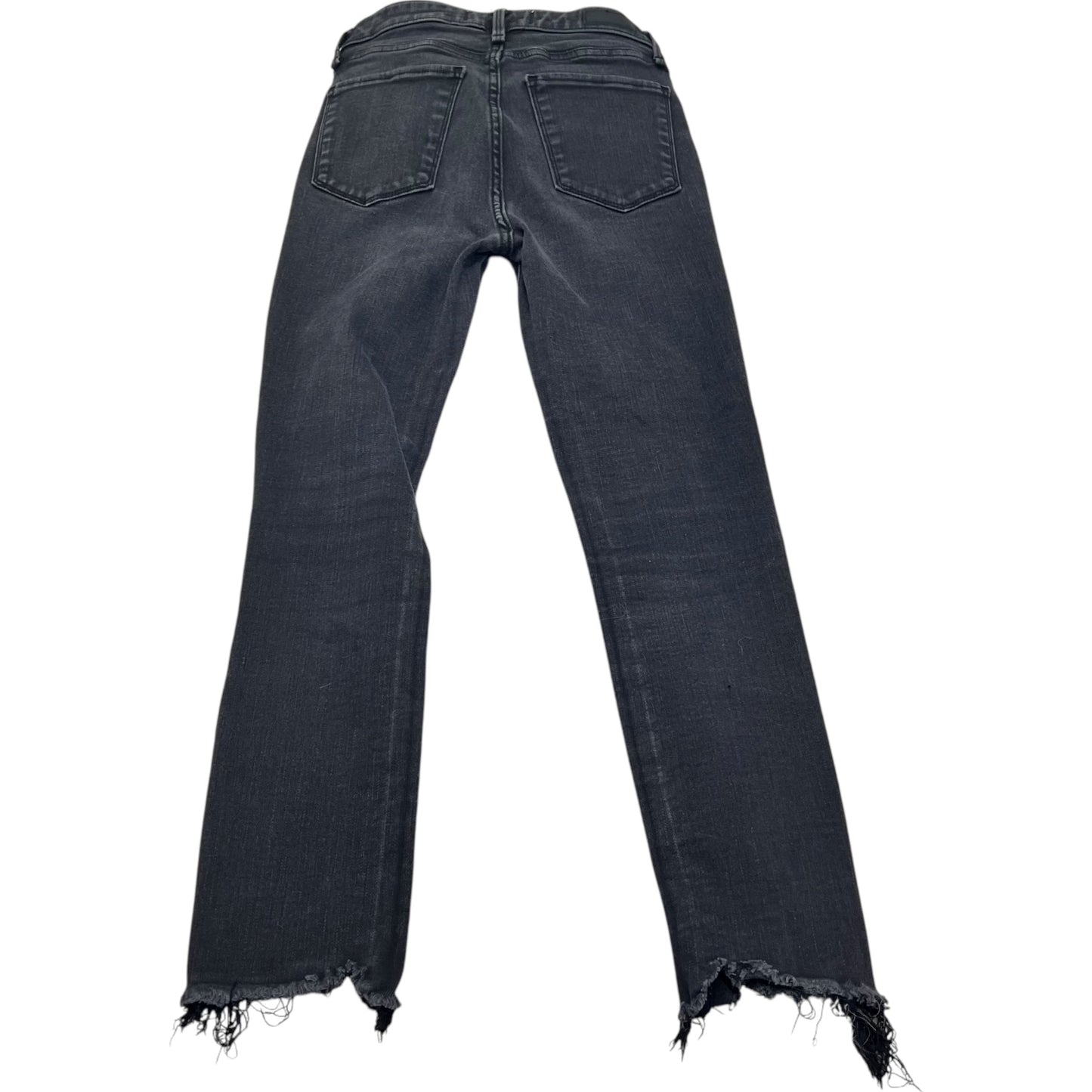 Jeans Skinny By Abercrombie And Fitch In Black Denim, Size: 0