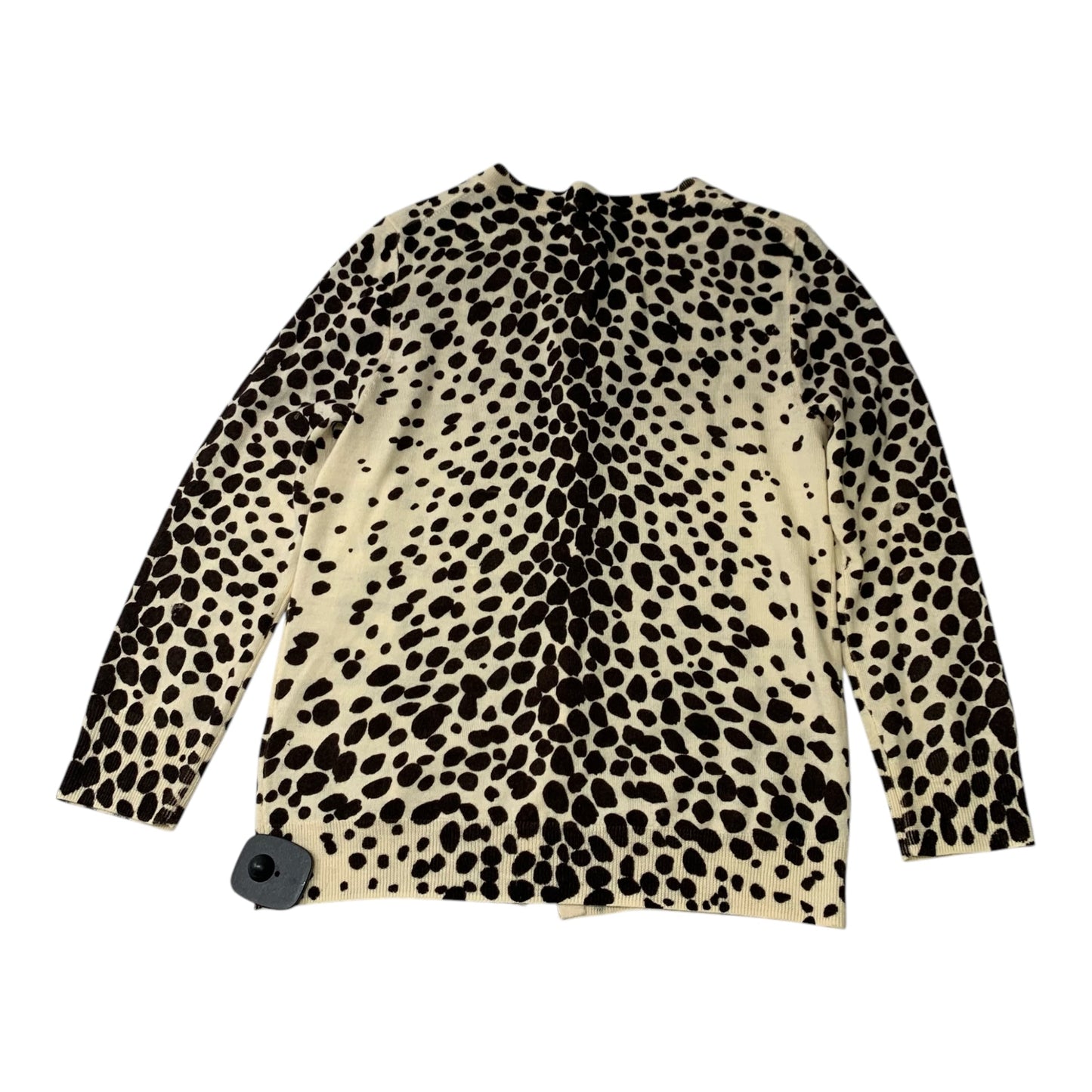 Cardigan By J. Crew In Animal Print, Size: S