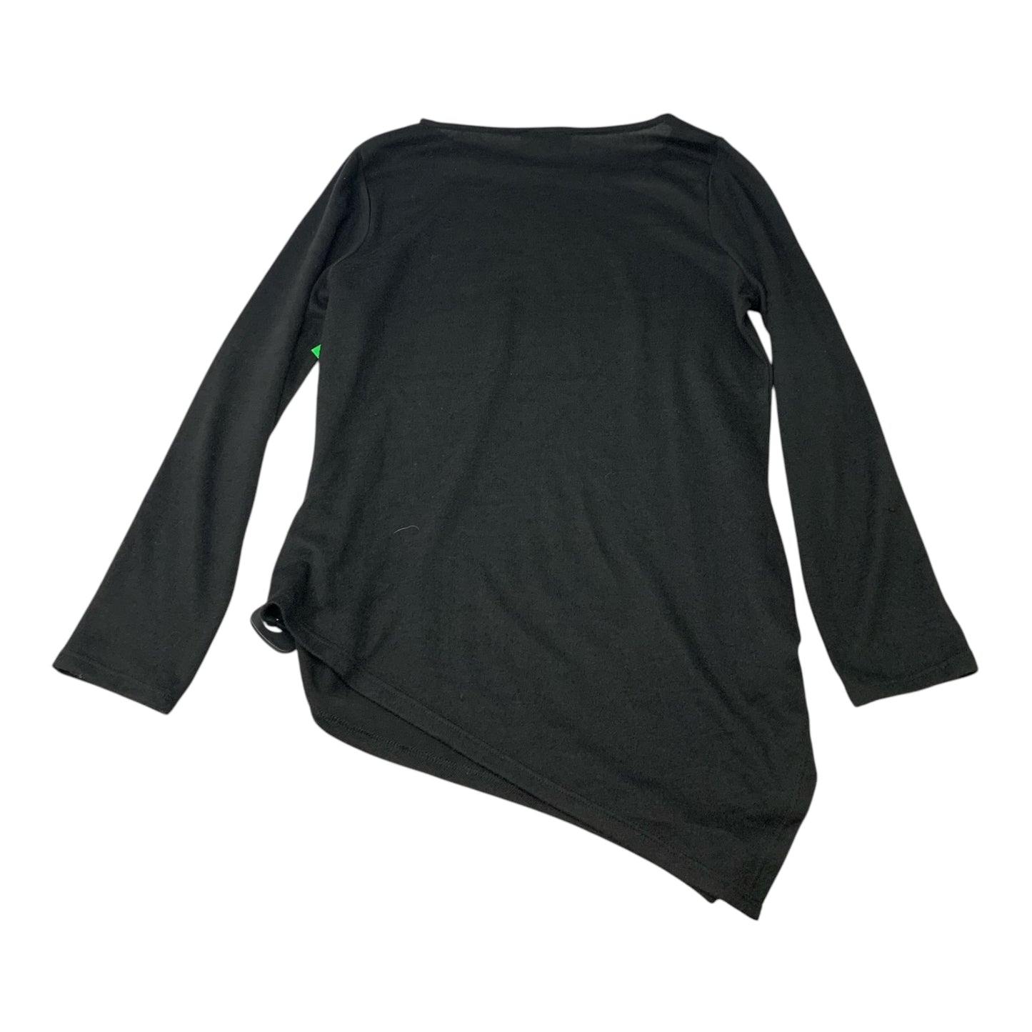 Top Long Sleeve By Diane Gilman In Black, Size: S