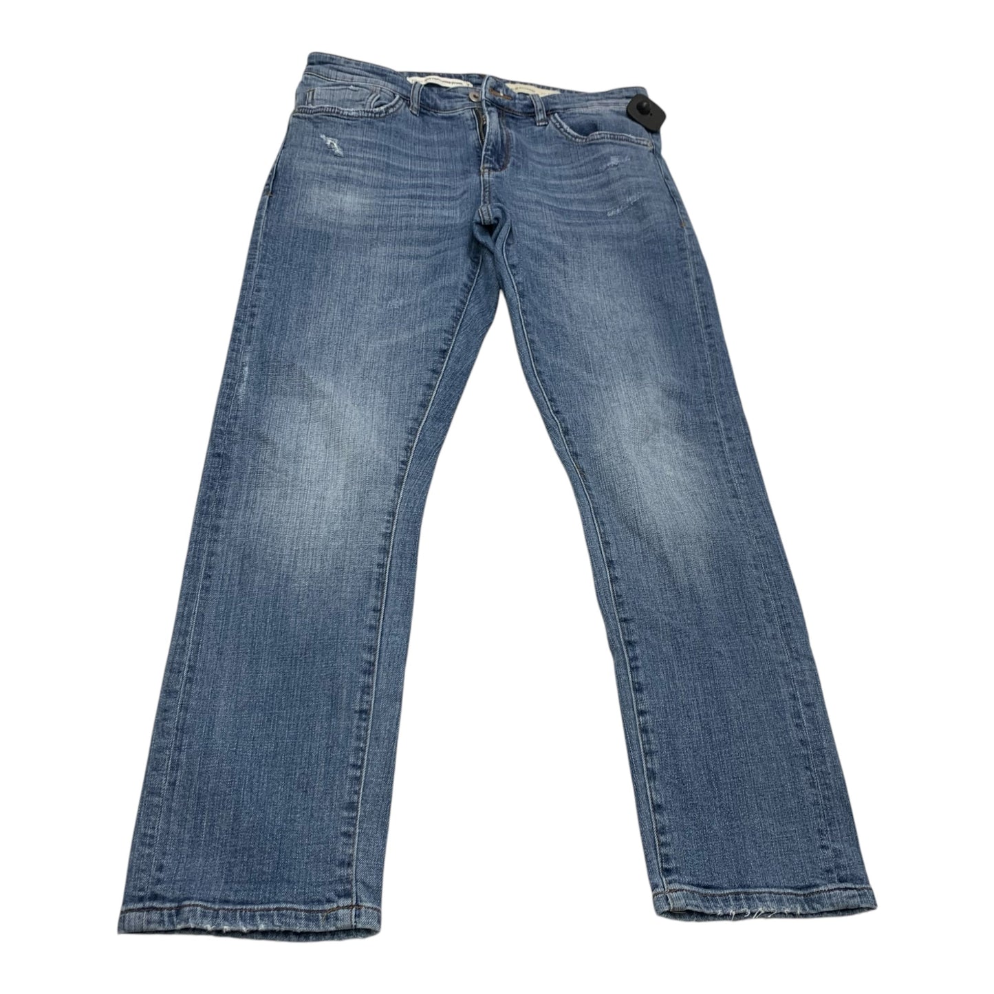 Jeans Straight By Pilcro In Blue Denim, Size: 6