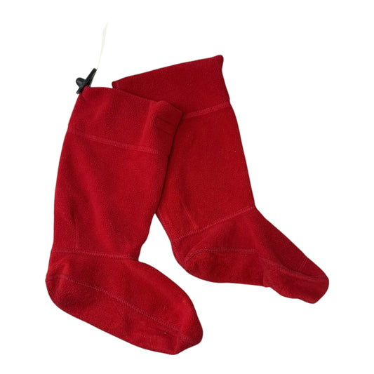 Socks Designer By Hunter In Red, Size: L