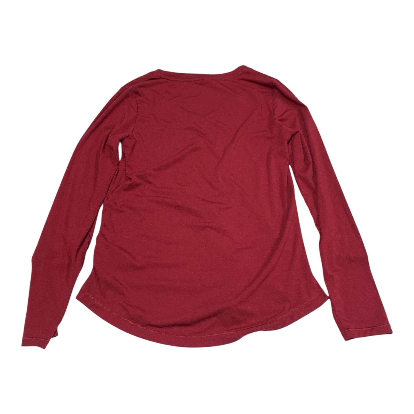 Athletic Top Long Sleeve Crewneck By Athleta In Red, Size: Xs