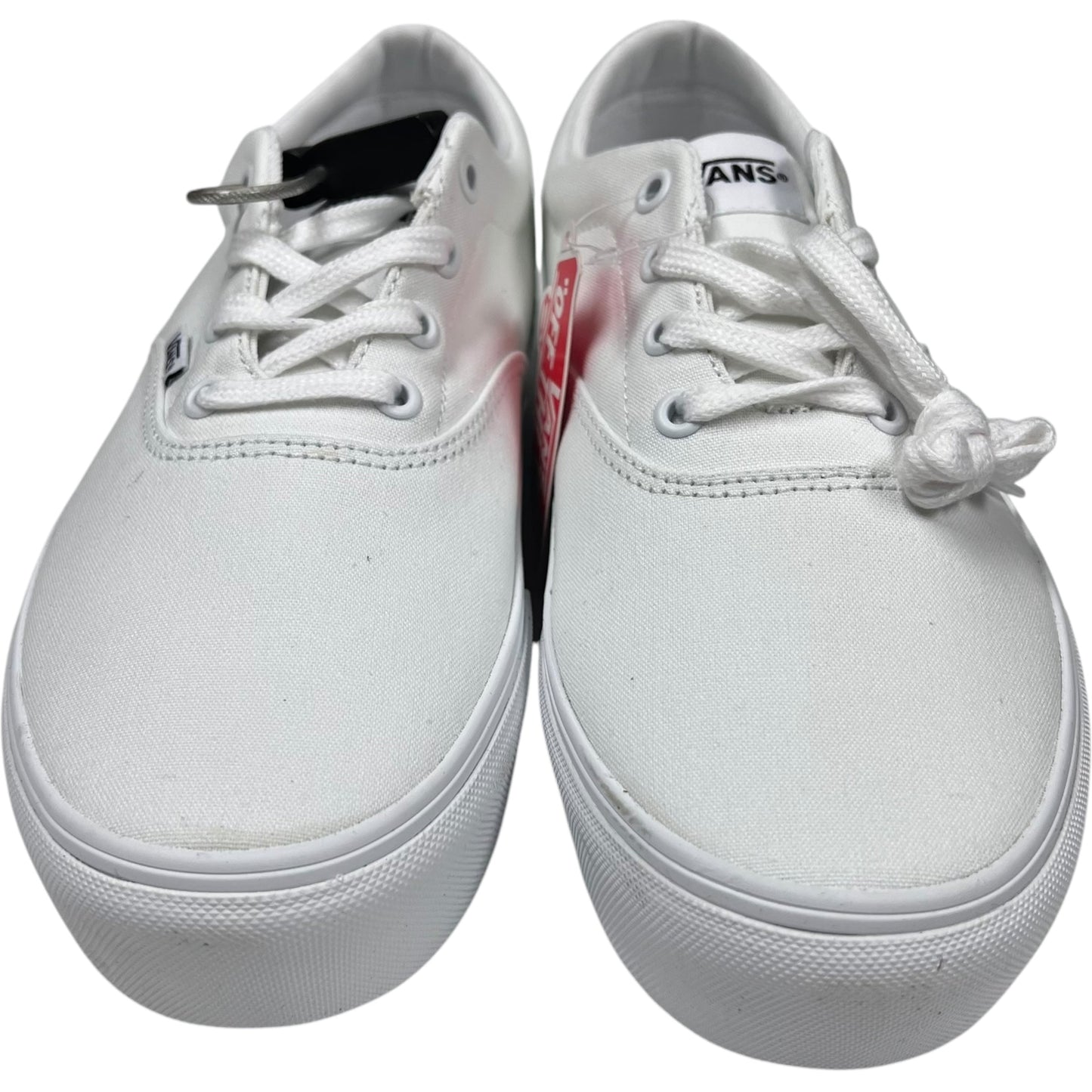 Shoes Sneakers By Vans In White, Size: 10