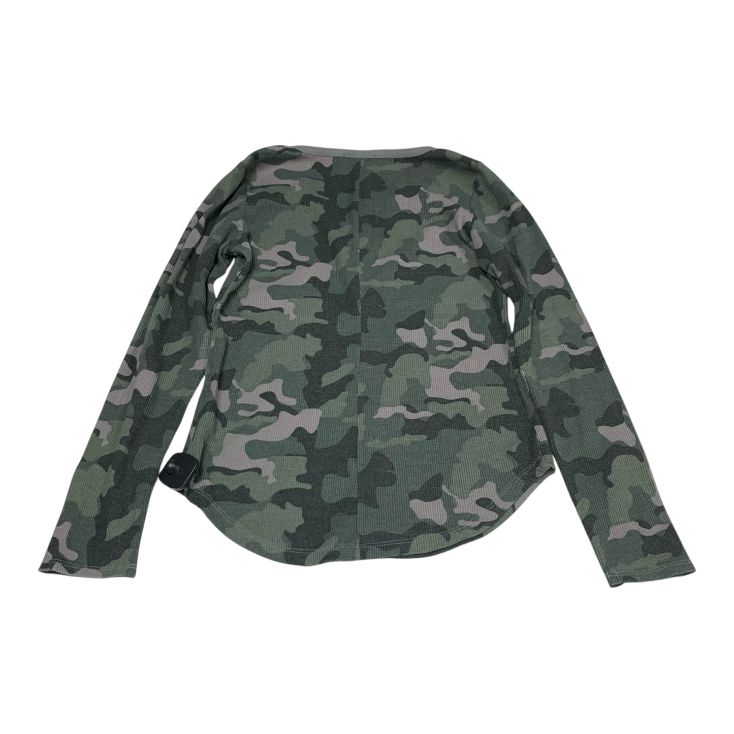 Top Long Sleeve By William Rast In Camouflage Print, Size: M