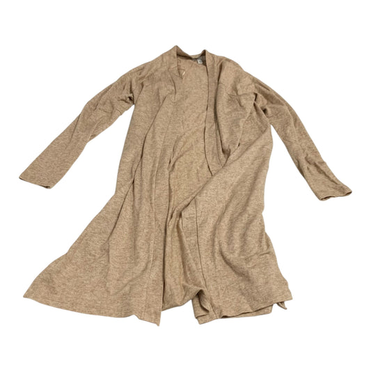 Cardigan Designer By Halston In Tan, Size: L