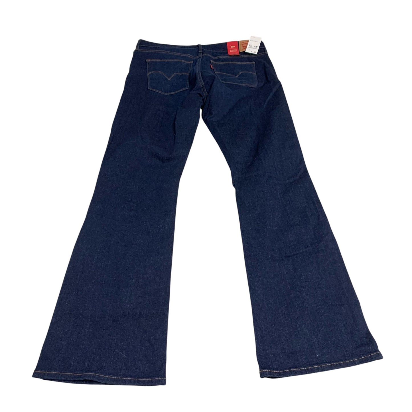 Jeans Boot Cut By Levis In Blue Denim, Size: 16