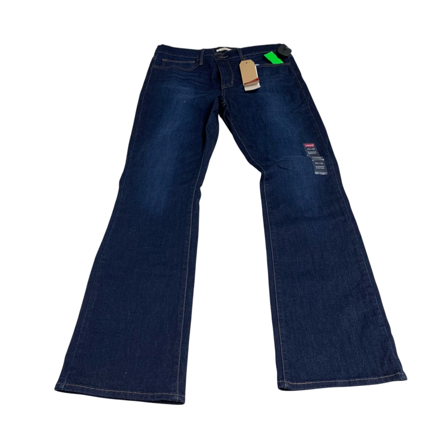 Jeans Boot Cut By Levis In Blue Denim, Size: 16