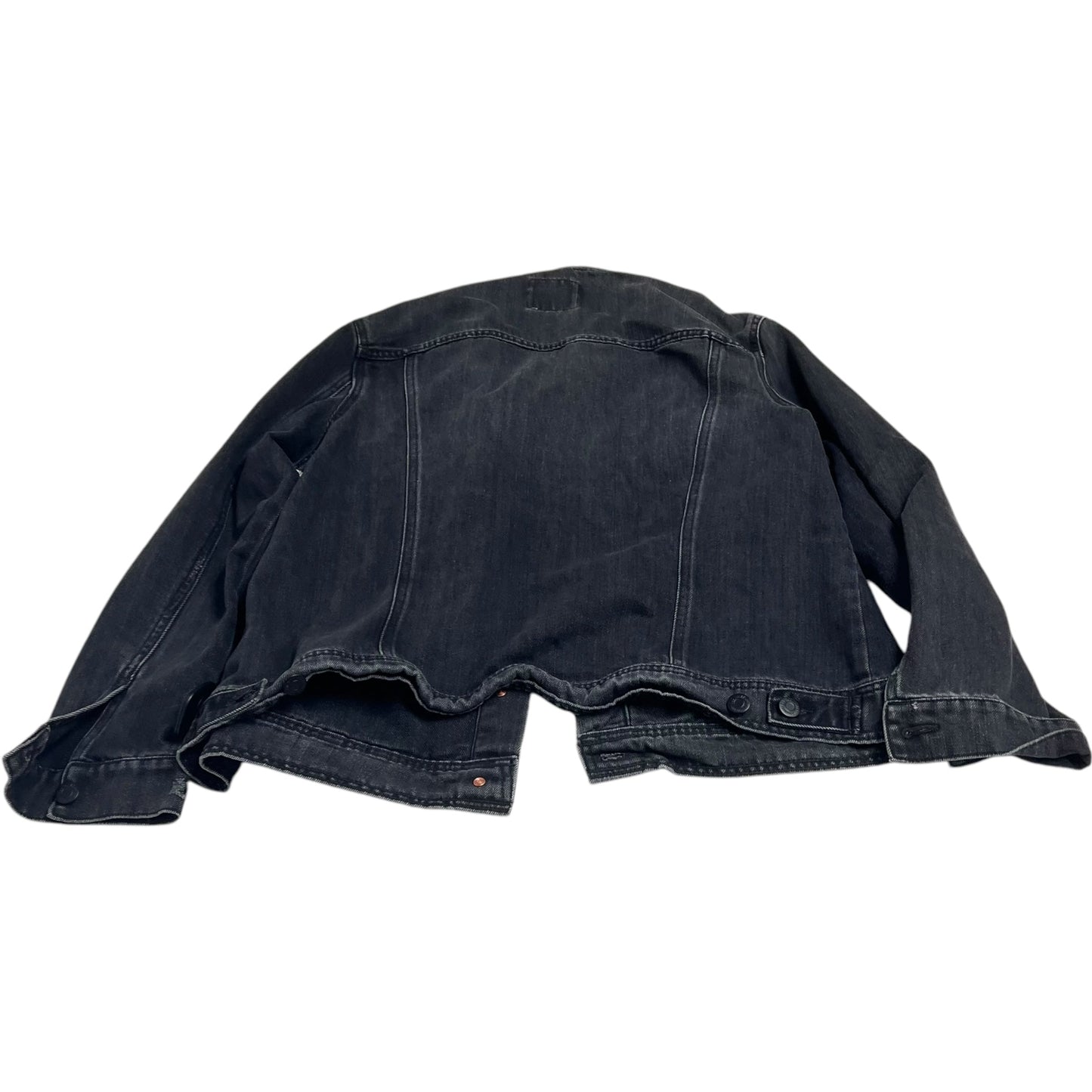 Jacket Denim By Old Navy In Black Denim, Size: Xl