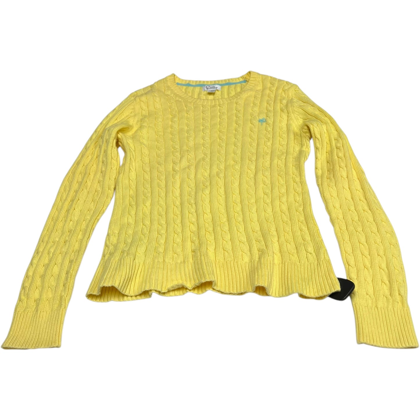 Sweater Designer By Lilly Pulitzer In Yellow, Size: L