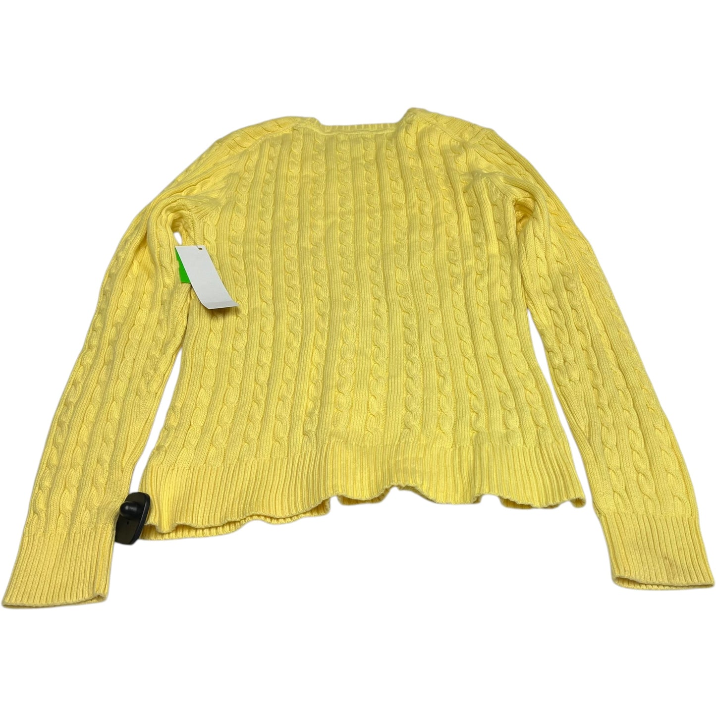 Sweater Designer By Lilly Pulitzer In Yellow, Size: L