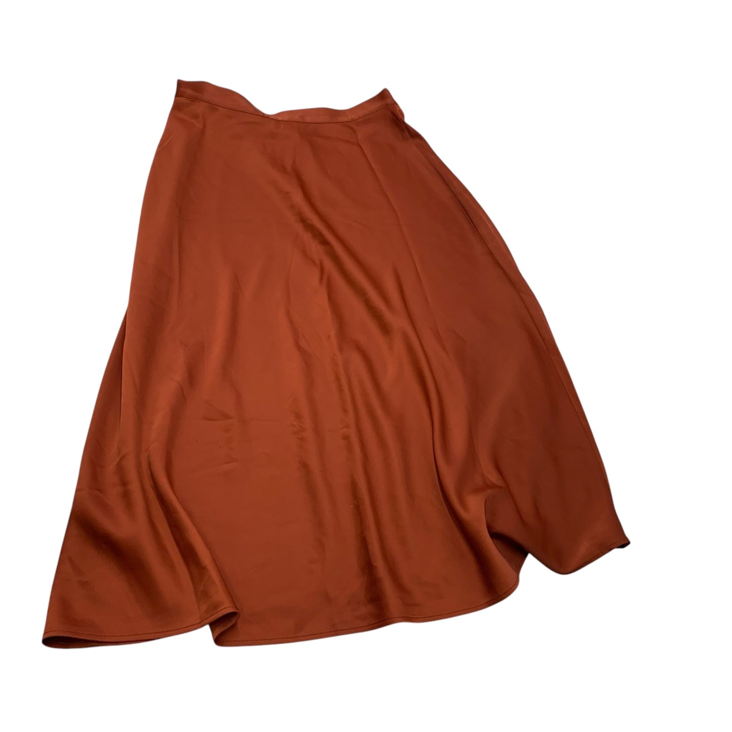 Skirt Midi By H&m In Red, Size: S