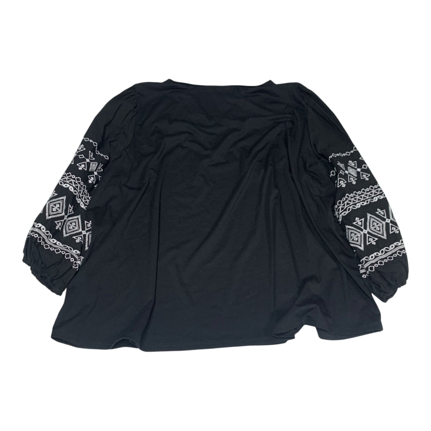 Top Long Sleeve By Ruby Rd In Black, Size: 3x