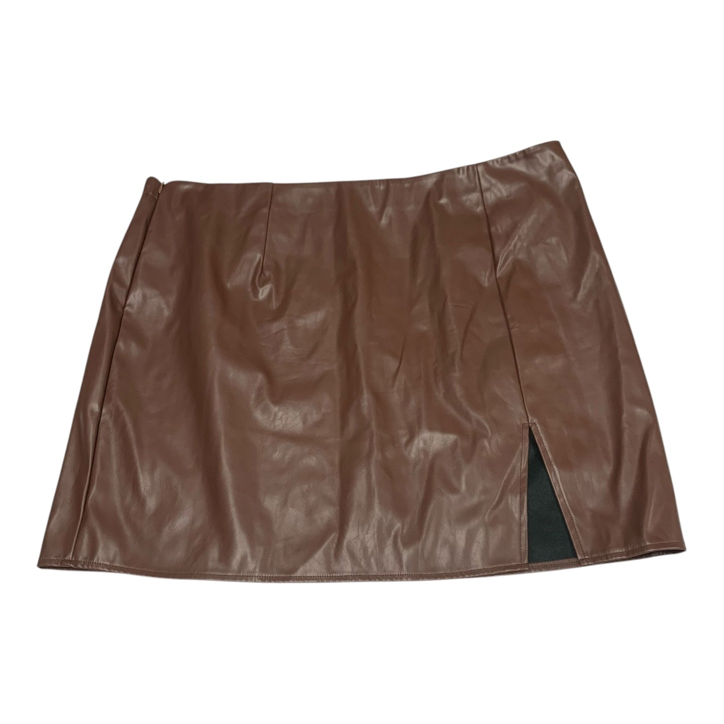 Skirt Mini & Short By Shein In Brown, Size: 4x