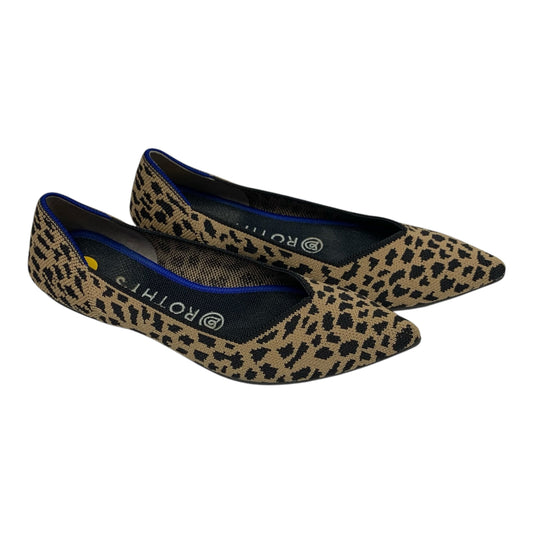 Shoes Flats By Rothys In Animal Print, Size: 7