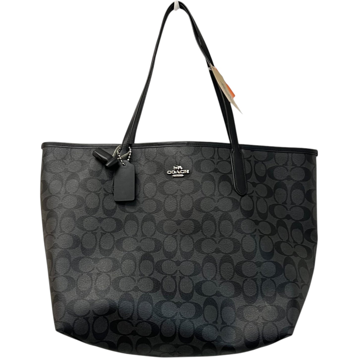 Tote Designer By Coach, Size: Medium