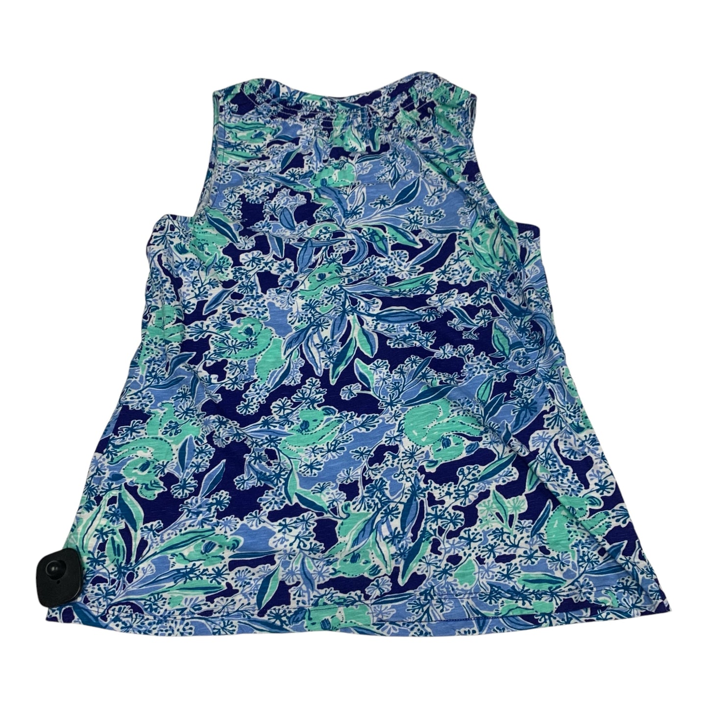 Top Sleeveless Designer By Lilly Pulitzer In Blue, Size: M