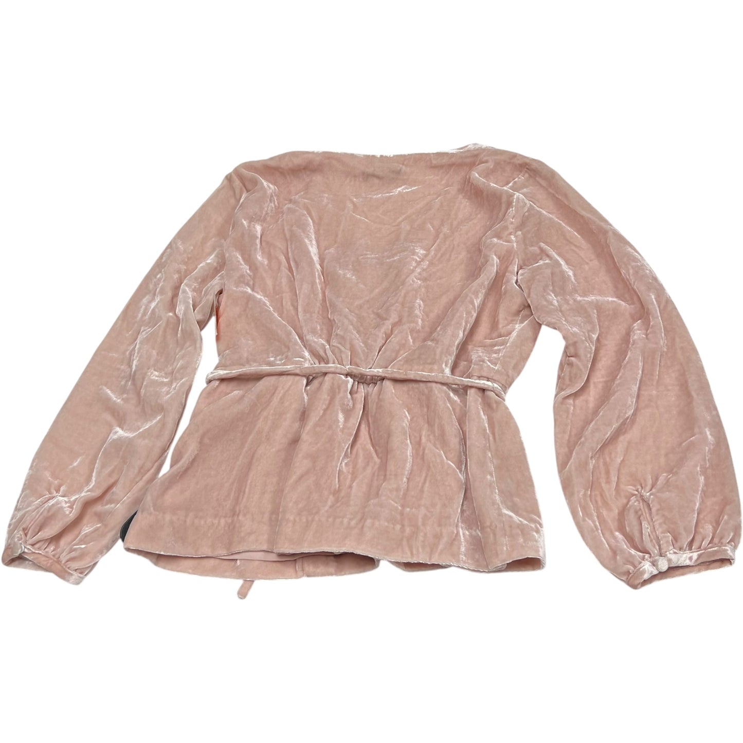 Top Long Sleeve By J. Crew In Pink, Size: M