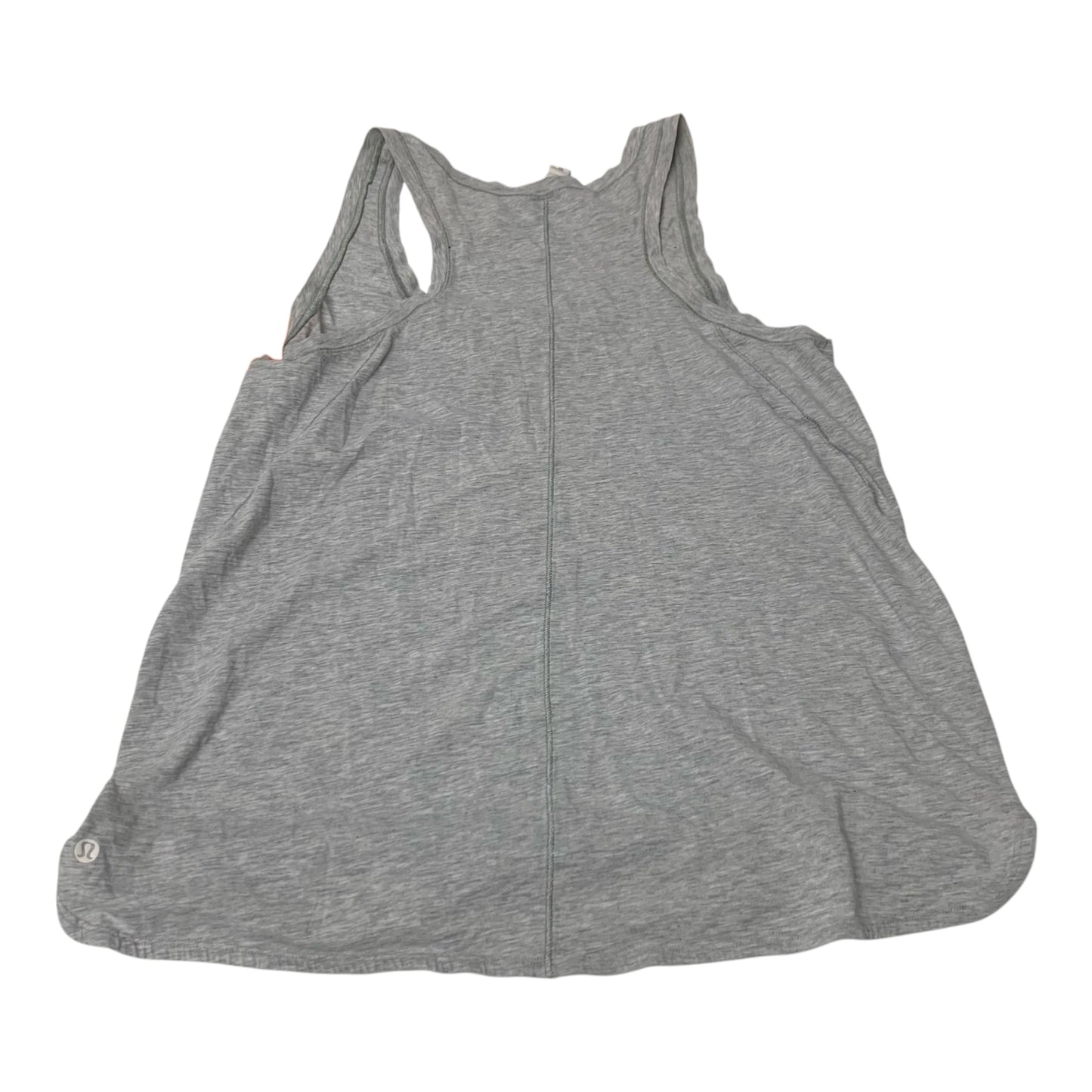 Athletic Tank Top By Lululemon In Grey, Size: L