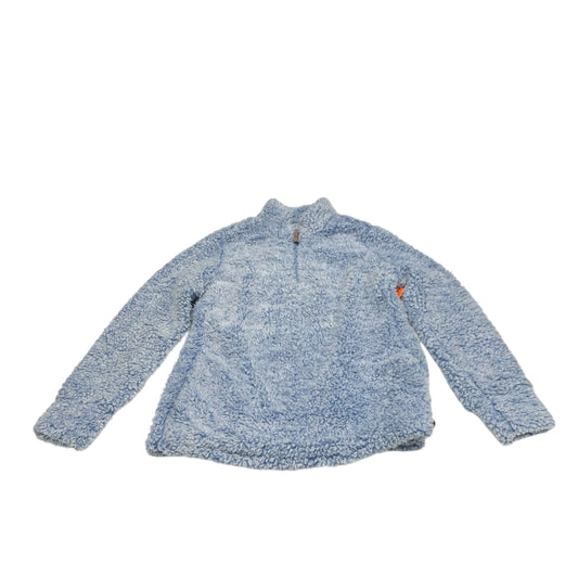 Sweatshirt Collar By Weatherproof In Blue, Size: S