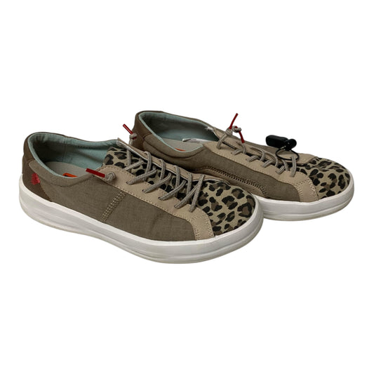 Shoes Sneakers By Hey Dude In Animal Print, Size: 8