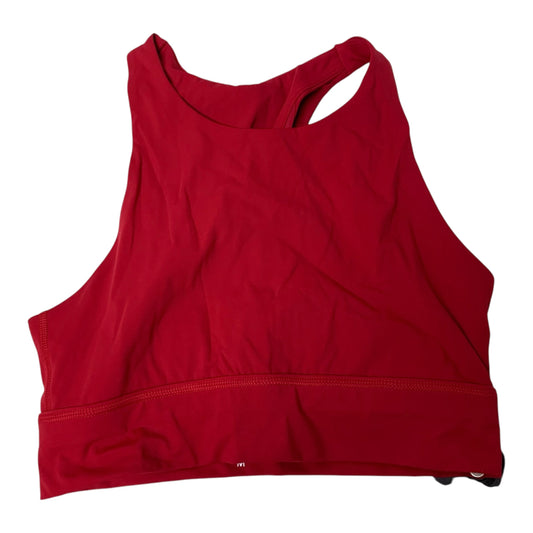 Athletic Bra By Savvi In Red, Size: M