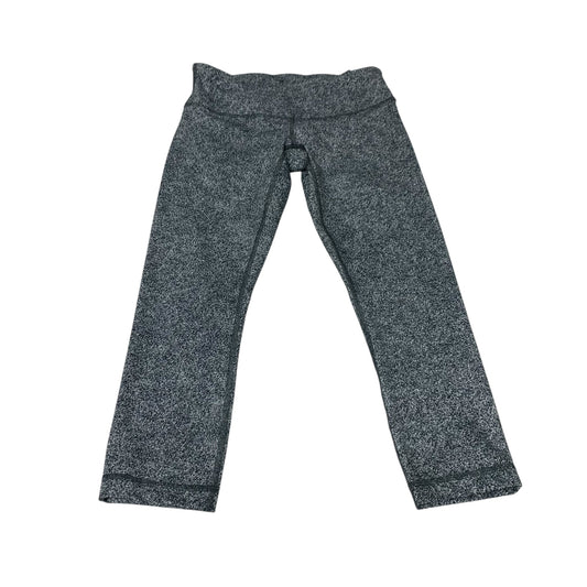 Athletic Leggings Capris By Lululemon In Grey, Size: S