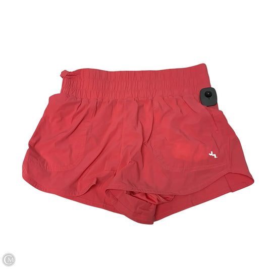 Athletic Shorts By Joy Lab In Peach, Size: M