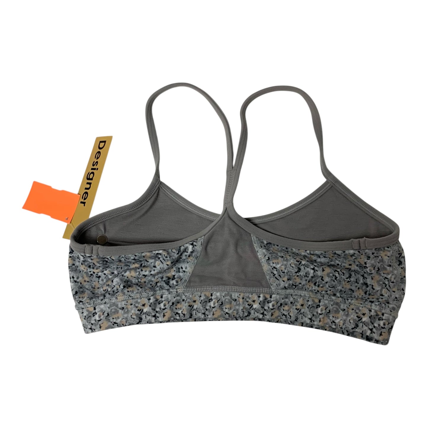 Athletic Bra By Lululemon In Grey, Size: M