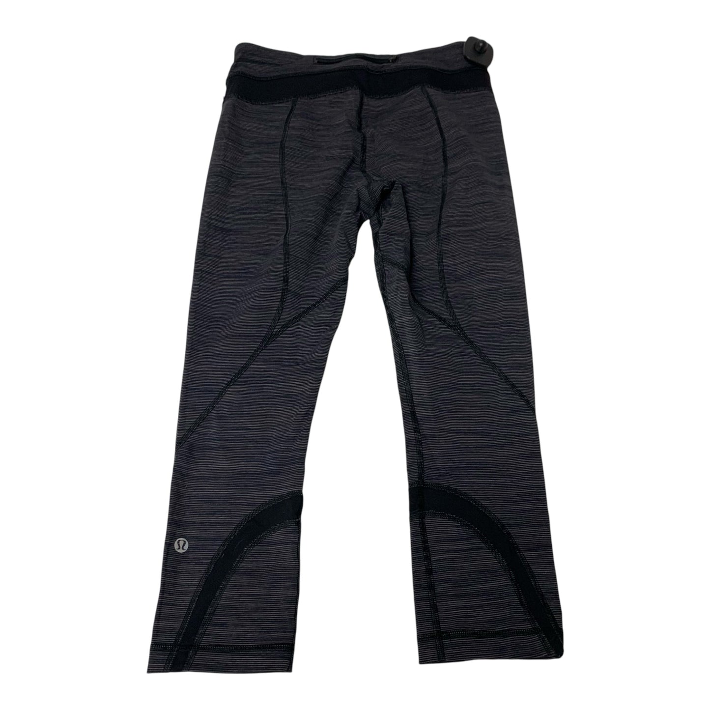 Athletic Leggings Capris By Lululemon In Grey, Size: S