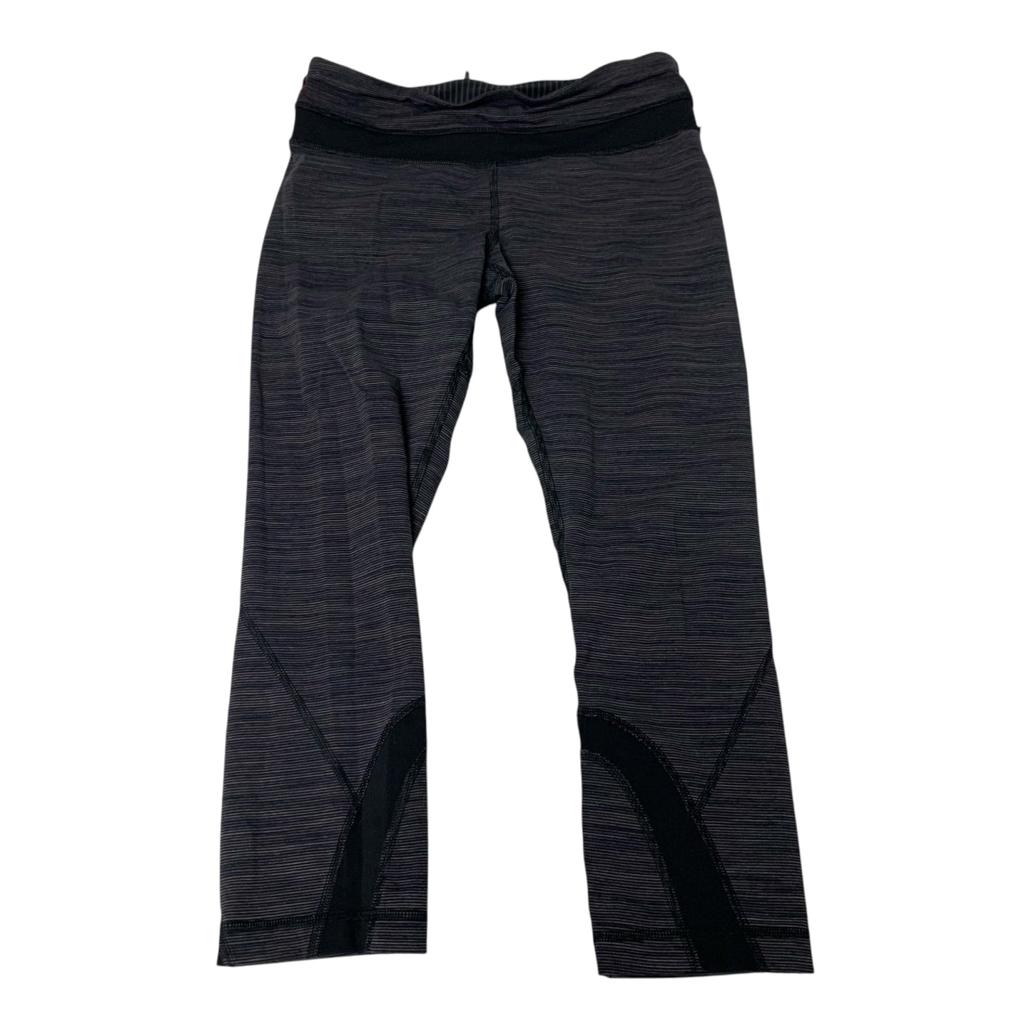 Athletic Leggings Capris By Lululemon In Grey, Size: S