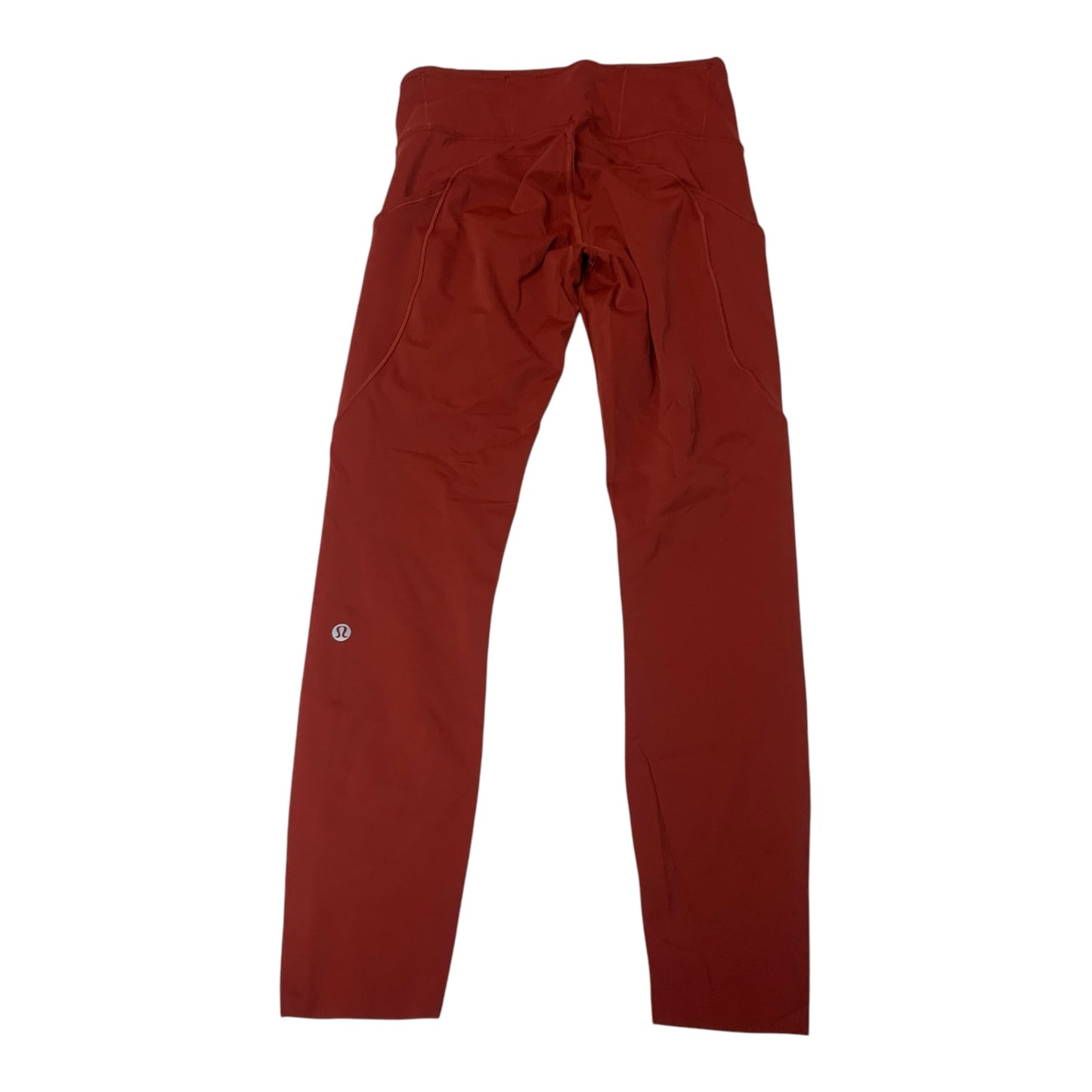 Athletic Leggings By Lululemon In Red, Size: S