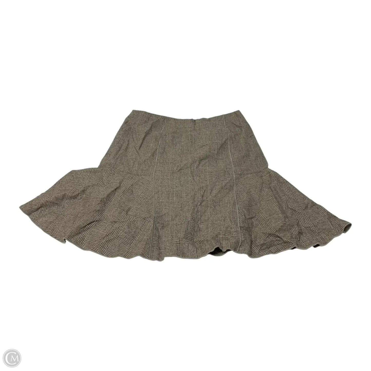 Skirt Midi By Ann Taylor In Brown, Size: M