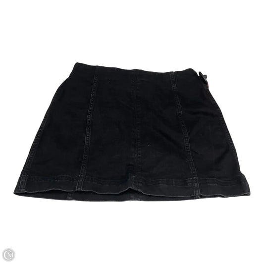 Skirt Mini & Short By Wild Fable In Black Denim, Size: M