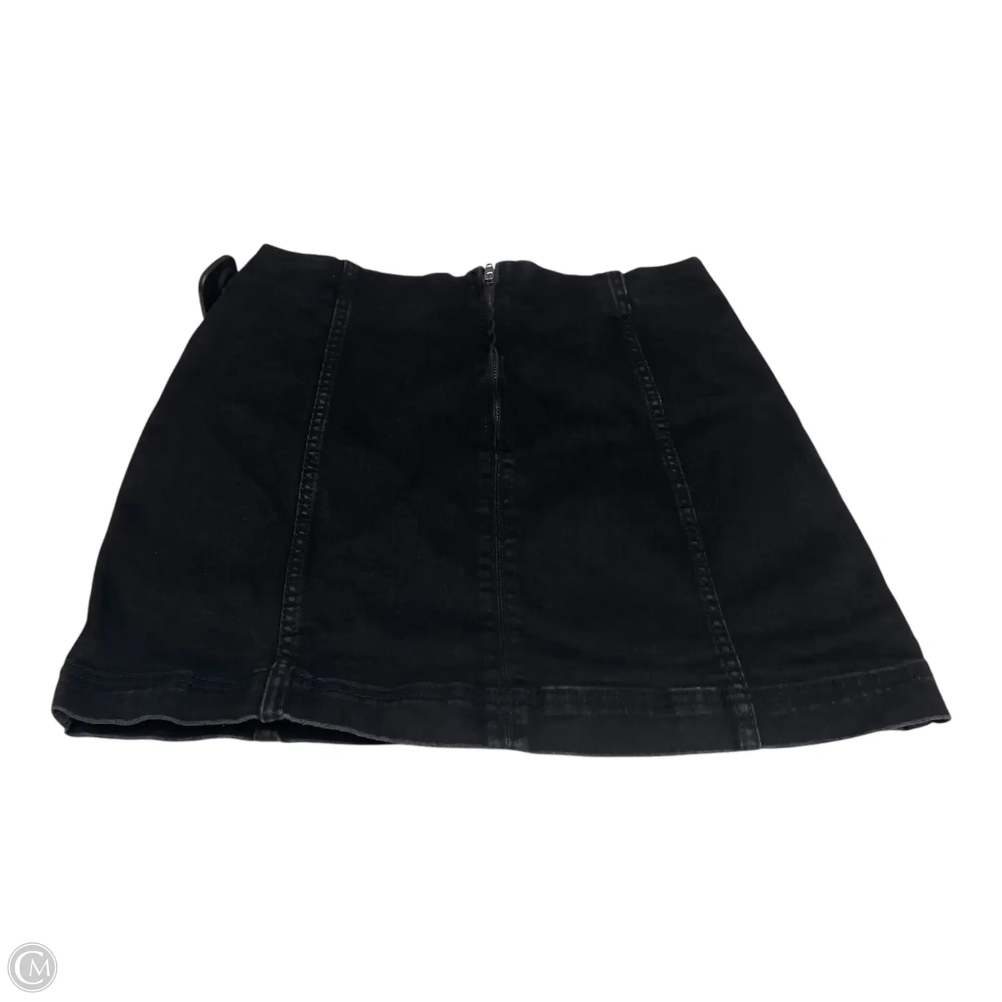 Skirt Mini & Short By Wild Fable In Black Denim, Size: M