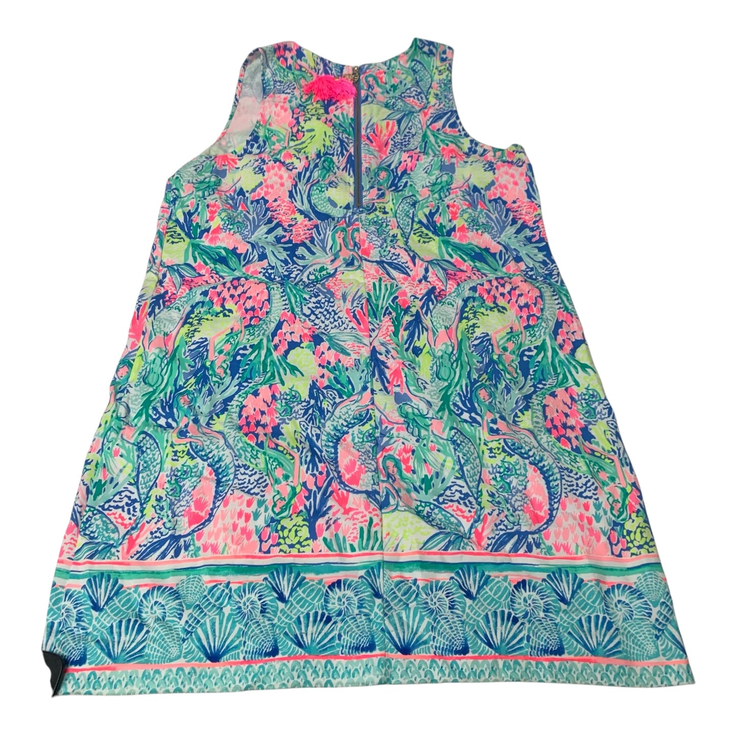 Dress Designer By Lilly Pulitzer In Blue & Pink, Size: L