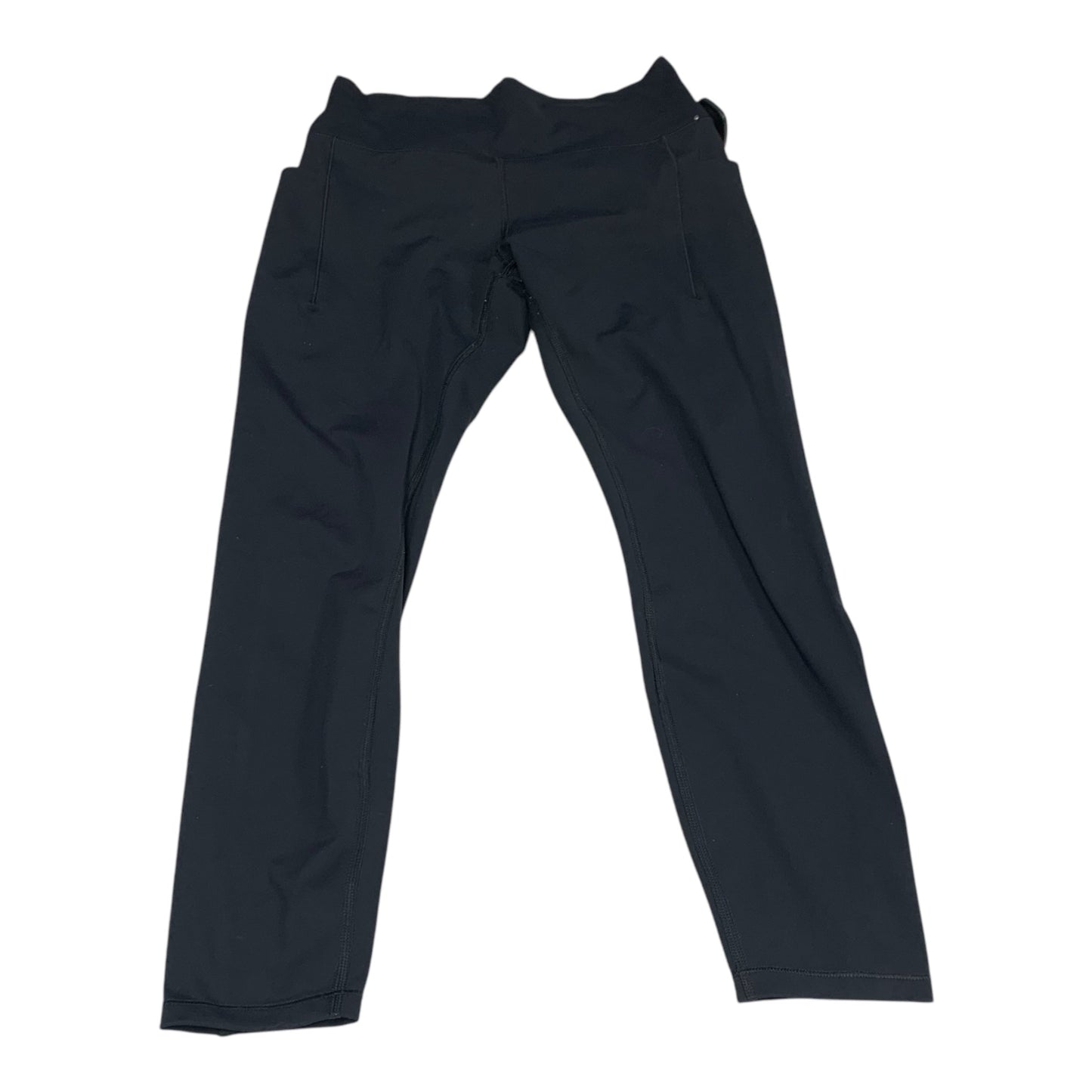 Athletic Leggings By Spyder In Black, Size: M