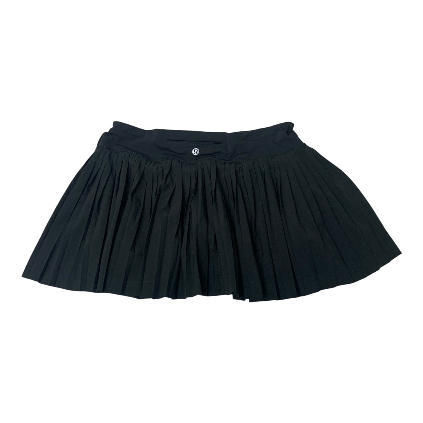 Athletic Skort By Lululemon In Black, Size: S