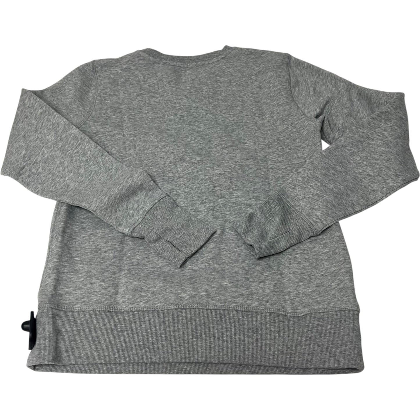 Athletic Top Long Sleeve Crewneck By Tek Gear In Grey, Size: S