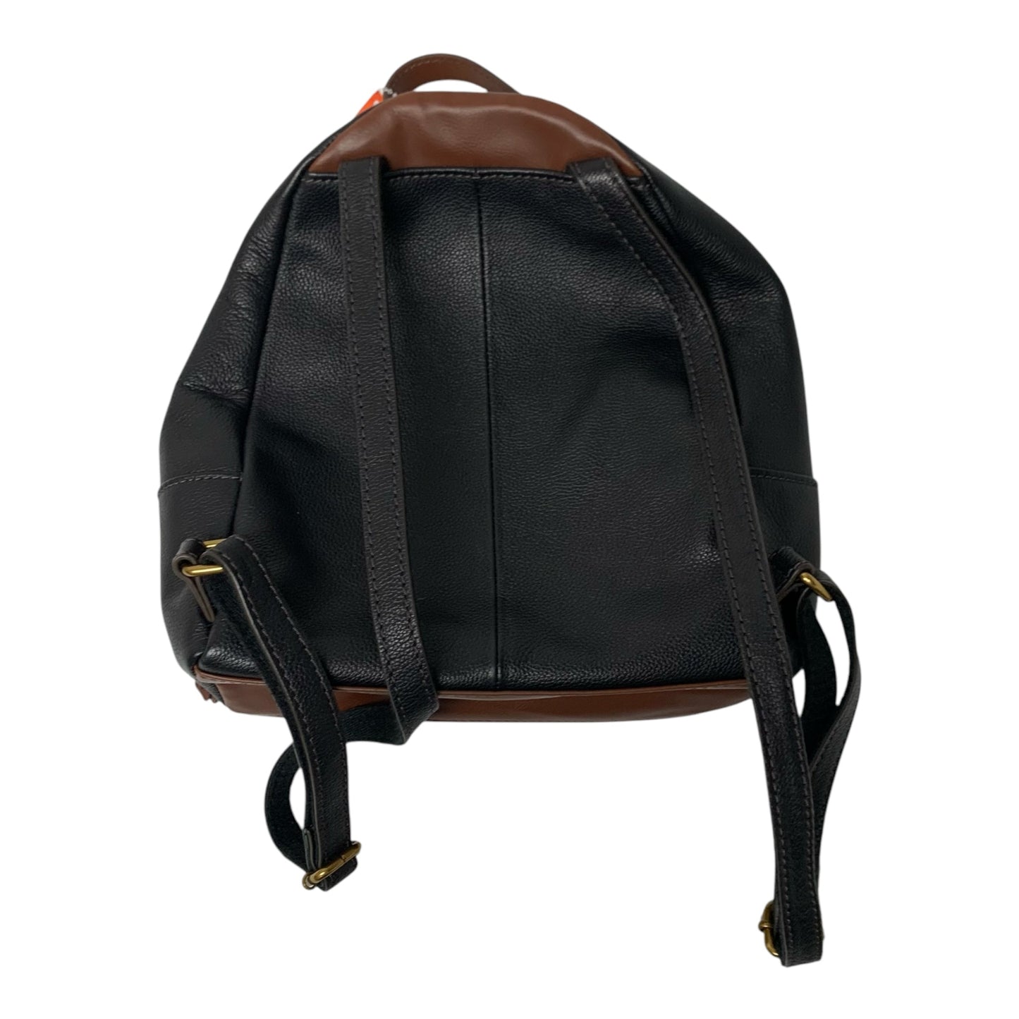 Backpack Leather By Fossil, Size: Medium