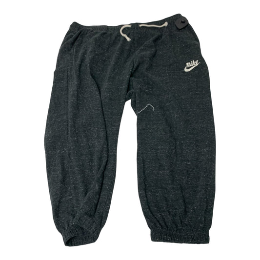 Athletic Capris By Nike Apparel In Grey, Size: 1x