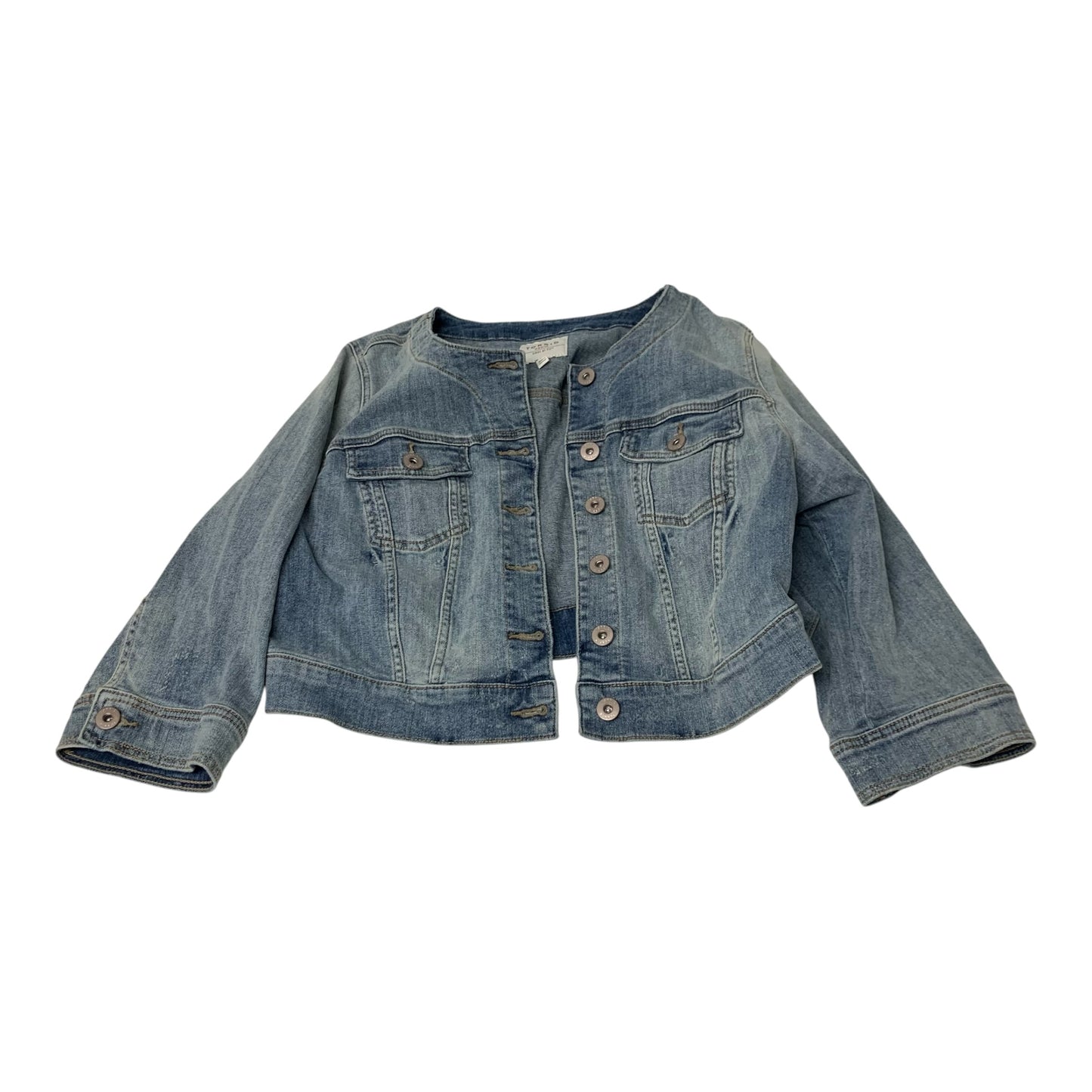 Jacket Denim By Torrid In Blue Denim, Size: 2x