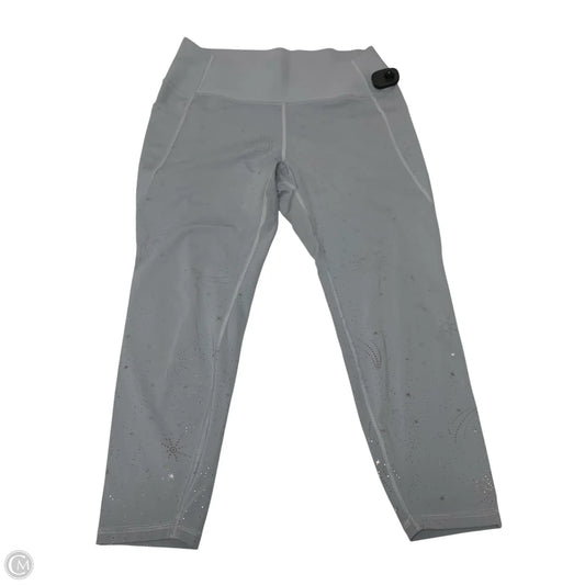 Athletic Leggings Capris By Gapfit In Grey, Size: L